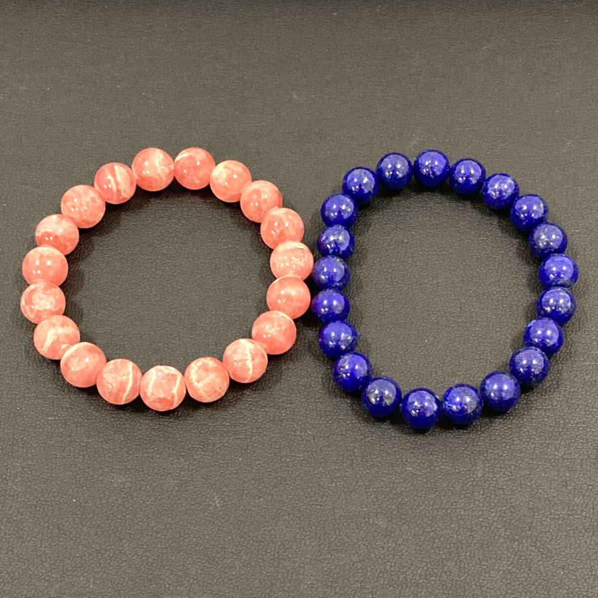 9103-2 パワーストーン 石 アクセサリー ブレスレット 2点セット拍卖