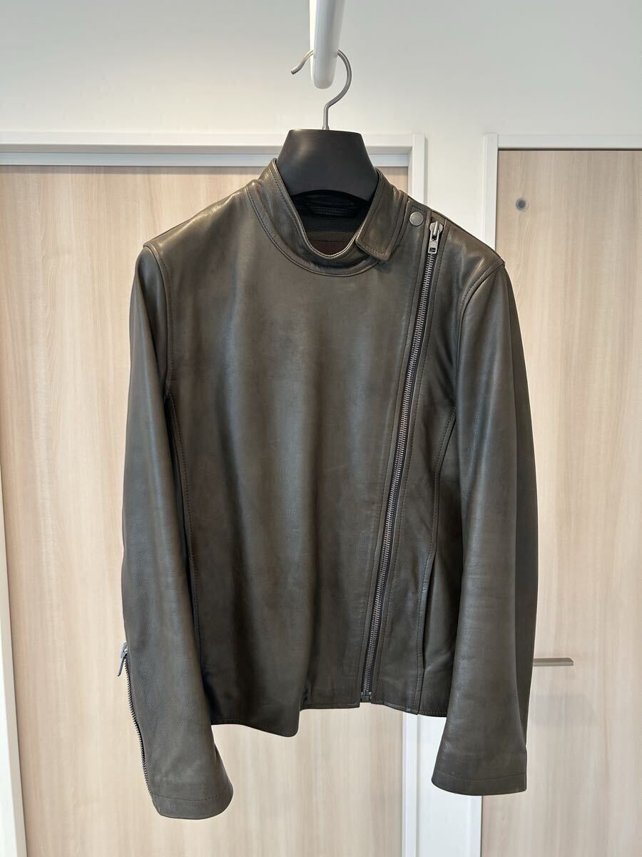 Maison Martin Margiela 10SS Replica マルジェラ ライダース レザージャケット カクタス 46拍卖