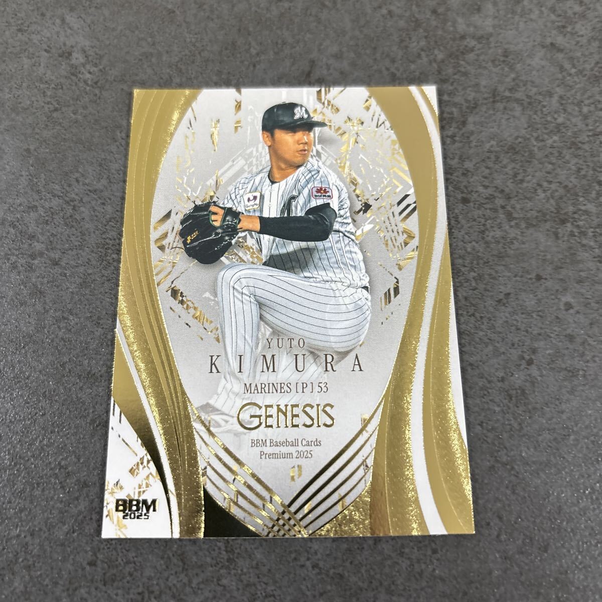 BBM GENESIS 2025 木村優人 レギュラーカード 千葉ロッテマリーンズ拍卖