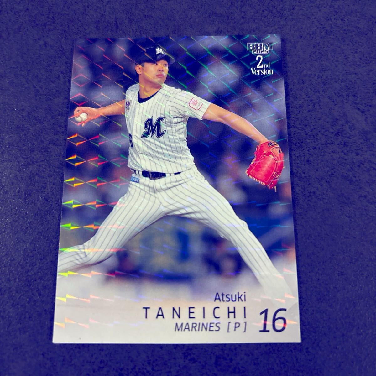 BBM 2025 2nd 種市篤樹 キラカード 千葉ロッテマリーンズ拍卖