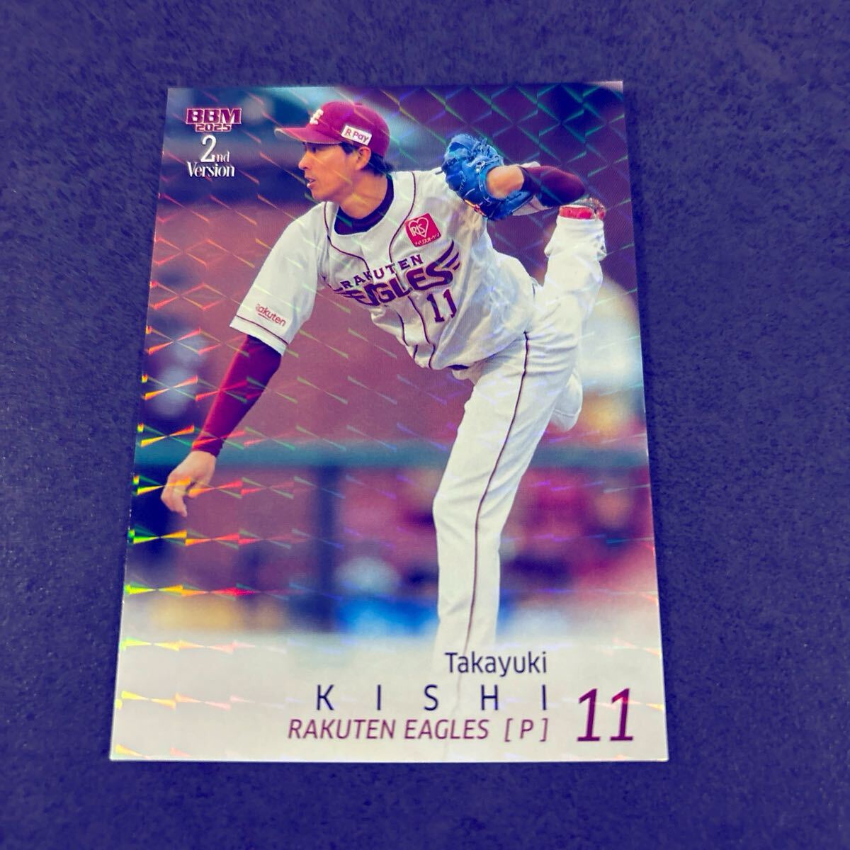 BBM 2025 2nd 岸孝之 キラカード 楽天イーグルス拍卖