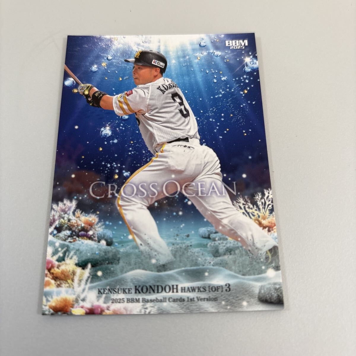 BBM 2025 1st 近藤健介 CROSS OCEAN 福岡ソフトバンクホークス拍卖
