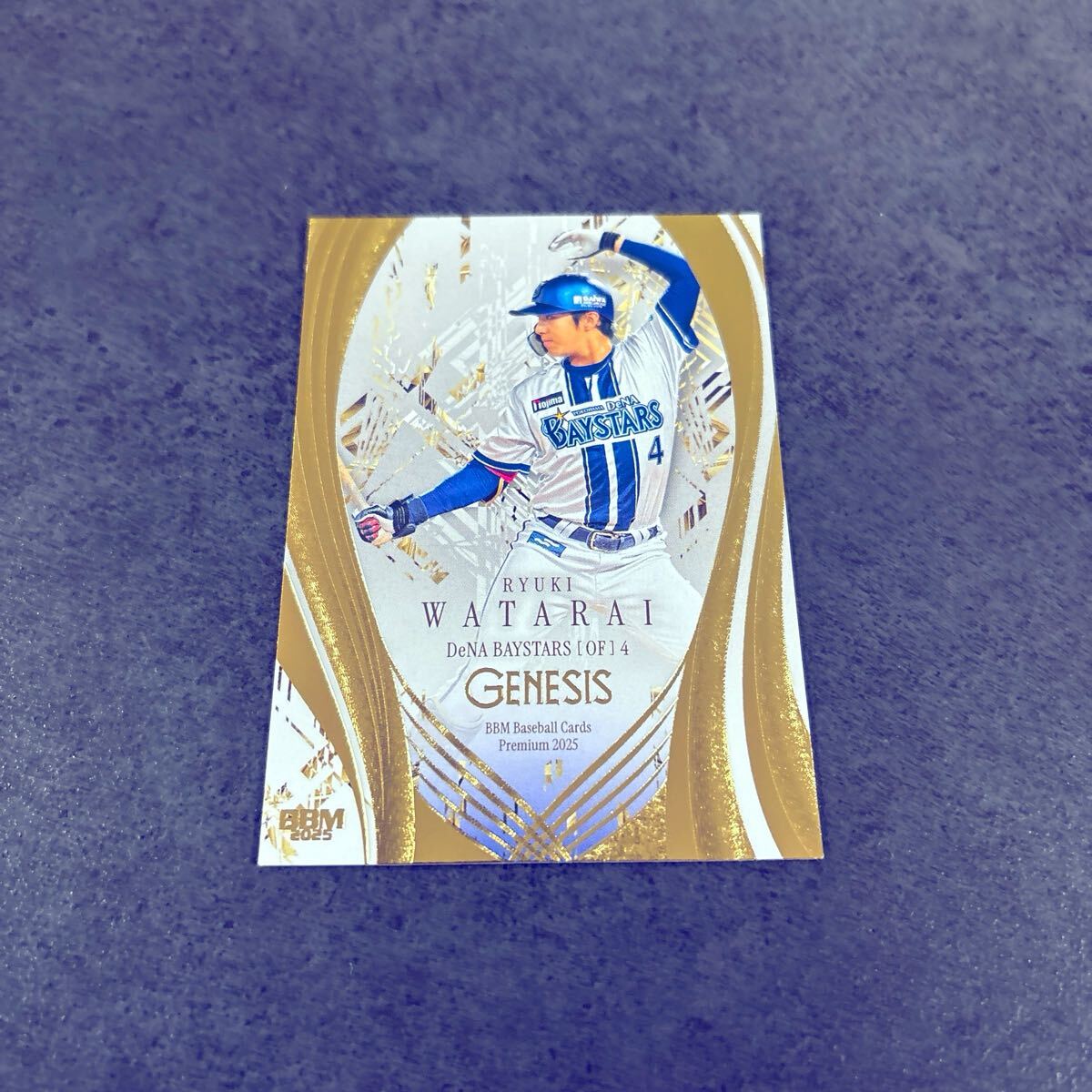 まとめ買い推奨 BBM GENESIS 2025 渡会隆輝 レギュラーカード 横浜DeNAベイスターズ拍卖