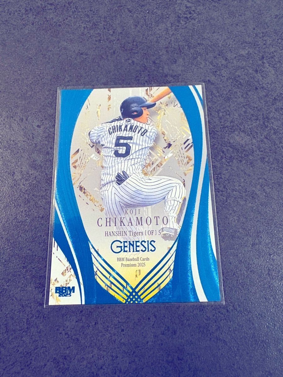 BBM GENESIS 2025 近本光司 100枚限定 コバルトブルー箔 阪神タイガース拍卖