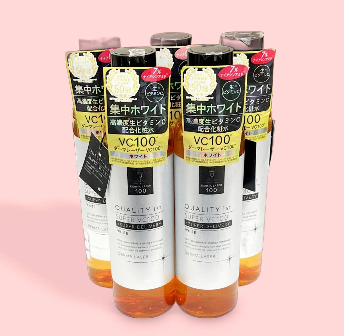 クオリティファースト ダーマレーザー スーパーVC100 ホワイトローション 240ml 5本セット【A-069】拍卖