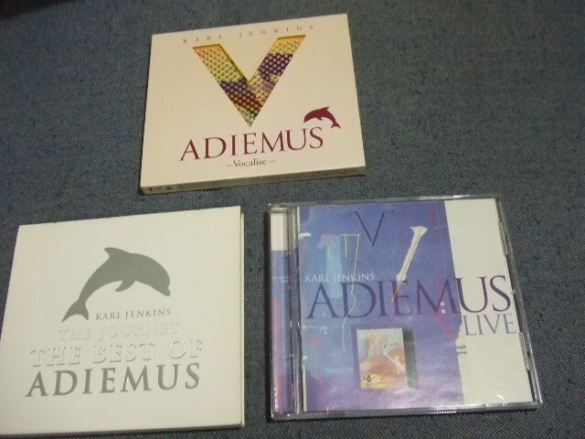送料160円/アディエマス3CD★ベスト・オブ・アディエマス他/KART JENKINS・THE BEST OF ADIEMUS・カール・ジェンキンス 他 高所拍卖