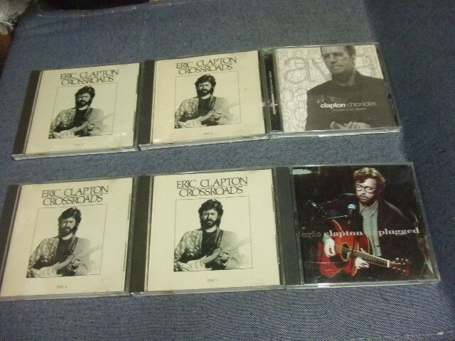 全6枚CD★エリック・クラプトン★Crossroads (4CD~BOXライナーなし)&ベスト&アンプラグド★8枚まで送料160円拍卖