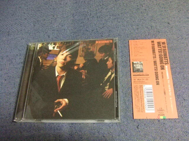 CD★東京60WATTS CD「WATTS!GOING ON」帯★8枚まで送料160円 と拍卖