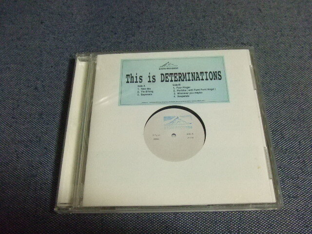 CD★デタミネーションズ DETERMINATIONS◆『THIS IS DETERMINATIONS』★8枚まで送料160円 て拍卖