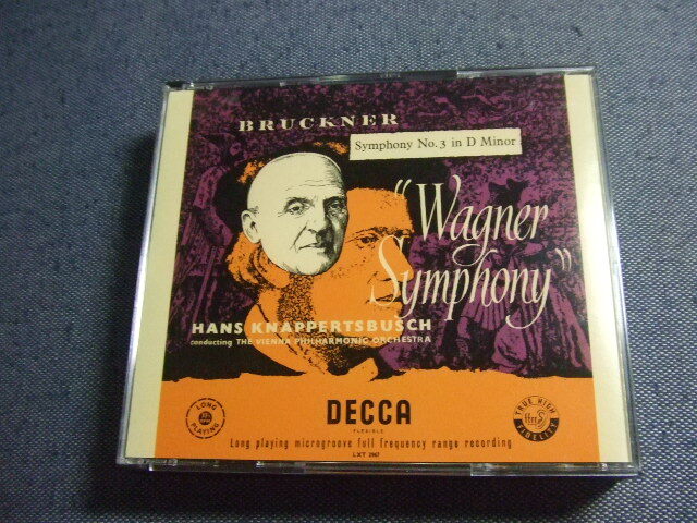 260★音質処理3CD★ブルックナー:交響曲第3,4,5番 クナッパーツブッシュ 帯★8枚まで送料160円★改善度、多分世界一拍卖