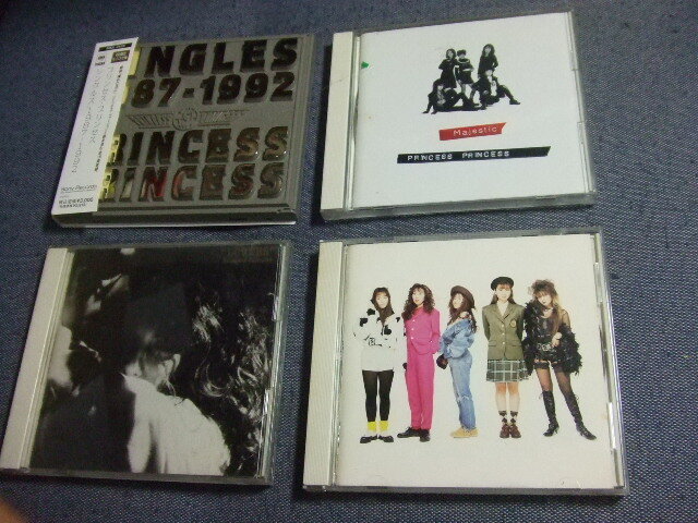 送料160円/プリンセス・プリンセス4CD★「シングルス 1987 ~ 1992」 PRINCESS PRINCESS / SINGLES 初回 他 拍卖