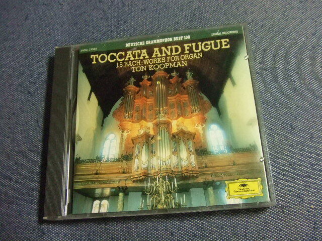 260★音質処理CD★トッカータとフーガ / J・S・バッハ:オルガン作品集 コープマン TOCCATA AND FUGUE Ton Koopman バッハ拍卖