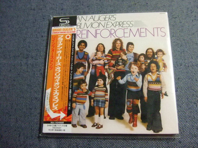 未開封SHMCD★リインフォースメンツ/ブライアン・オーガーズ・オブリビオン・エキスプレス ★8枚まで送料160円 フ拍卖