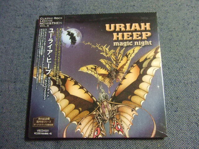 未開封?CD★ユーライア・ヒープ/マジック・ナイト~ライヴ2003 紙ジャケ URIAH HEEP★8枚まで送料160円拍卖