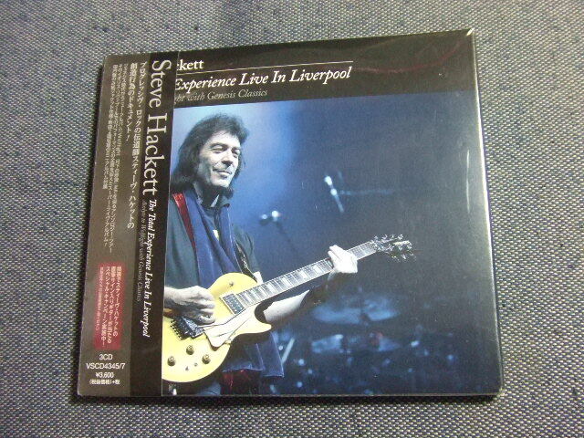 紙ジャケ・未開封CD★スティーブ・ハケット /STEVE HACKETT ザ・トタール・エクスペリエンス ? ライヴ・イン・リヴァプール 2015 ス拍卖