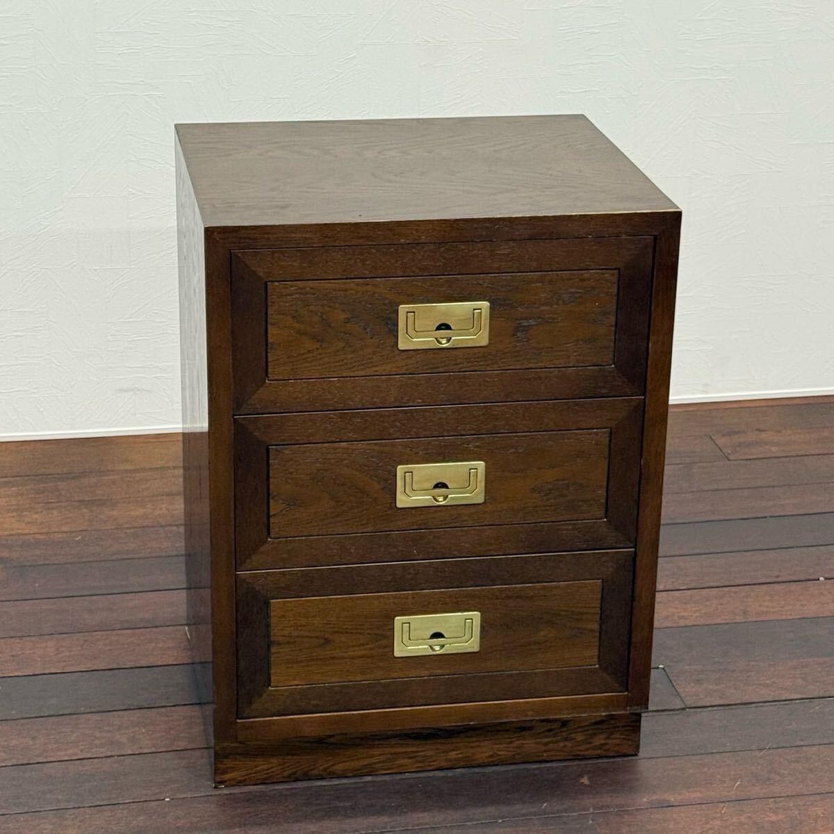 H19K89b カリモク ドマーニ domani モーガントン Morganton 3段サイドチェスト チェスト ドロアーチェスト 収納家具拍卖