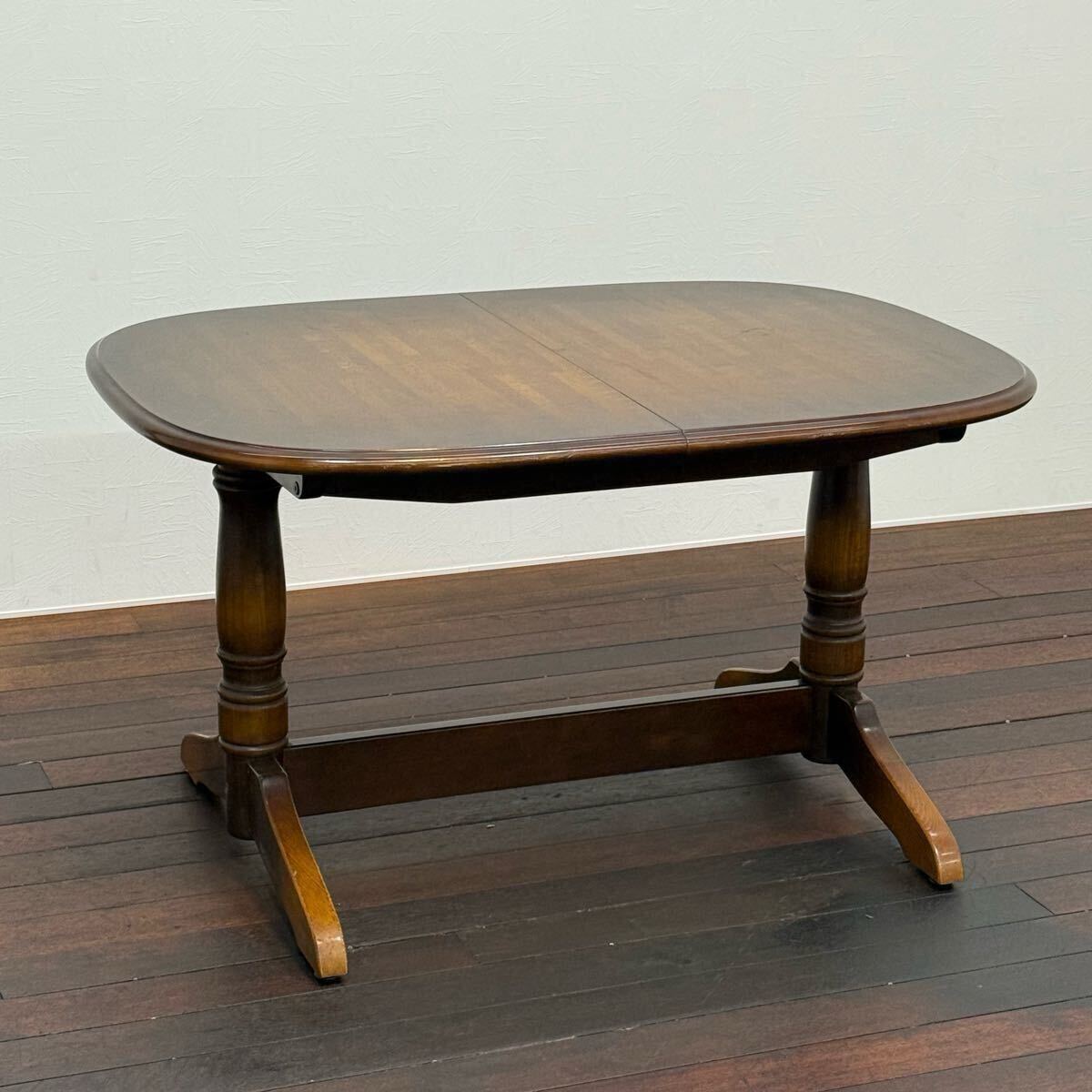 H110K9a 飛騨産業 HIDAキツツキ 穂高 伸長式 ダイニングテーブル エクステーションテーブル 食卓テーブル 食卓机 拡張伸長 拍卖