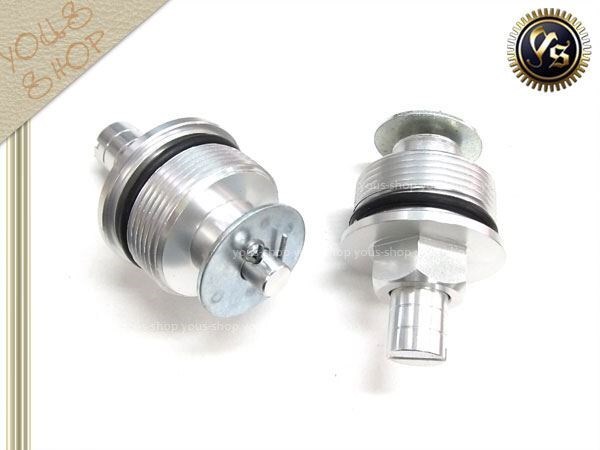 CBX400F CBX400FII CBR400F CBX550F イニシャルアジャスター 銀 フロントフォーク サスペンション カスタム ドレスアップ シフトアップ拍卖