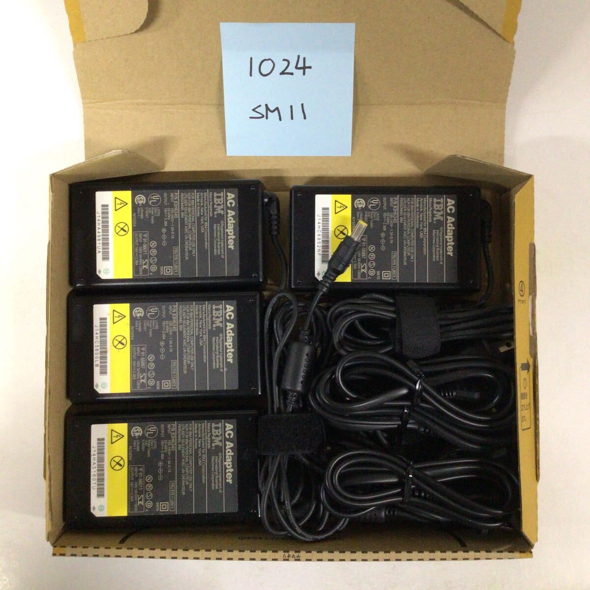 (1024SM11)送料無料/中古/IBM/83H6340/16V/3.36A/純正 ACアダプタ 4個セット拍卖