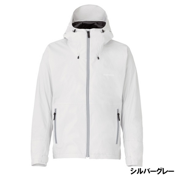 55%off シマノ RA-04JU L デュラスト 3シーズン レインジャケット シルバーグレー拍卖