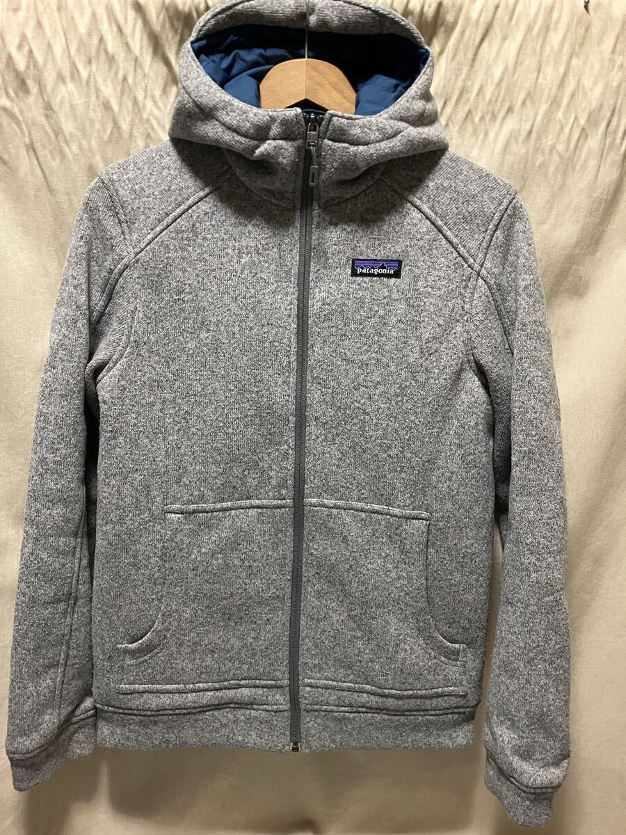 美品 patagonia インサレーテッド ベターセーターフーディ XS パーカー フーディー surf シンチラ フリース レトロx ニット ジャケットFA14拍卖