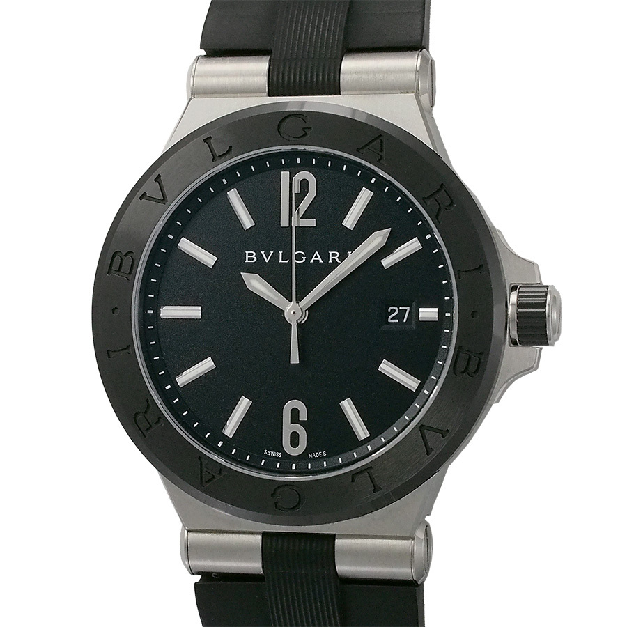 ブルガリ ディアゴノ セラミック DG42SC DG42BSCVD 箱・Gカード付拍卖