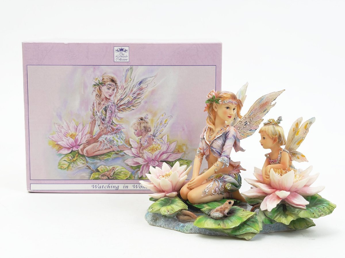 TCC01 クリサリスコレクション ウォッチング・イン・ワンダー Watching in Wonder 妖精 置物 クリスティン・ハワース拍卖