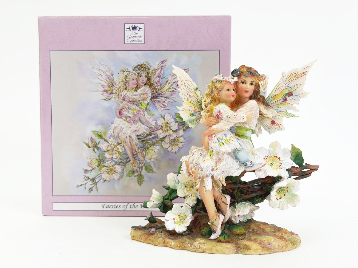 TCC08 クリサリスコレクション ホワイト・ローズ Faeries of the White Rose 妖精 置物 クリスティン・ハワース拍卖