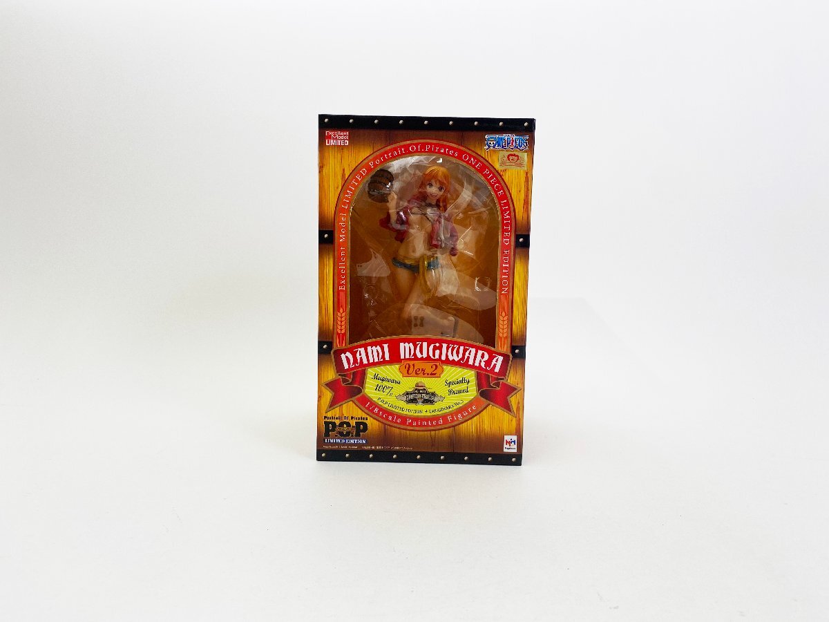 【未開封】 メガハウス P.O.P ワンピース LIMITED EDITION ナミ MUGIWARA Ver.2 フィギュア 1/8スケール拍卖