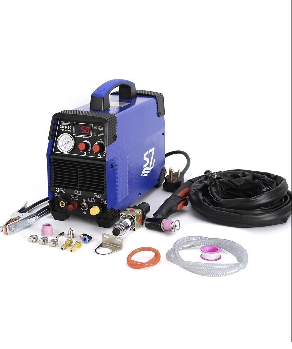国内発送 非接触切断 プラズマカッター 100v 200v 兼用 CUT50 55A プラズマ切断機 デジタルカッター 即日発送拍卖