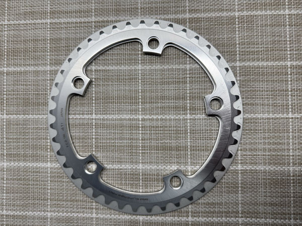 SUNTOUR SUPERBE PRO 41T PCD130 サンツアー シュパーブプロ +チェーンガード拍卖