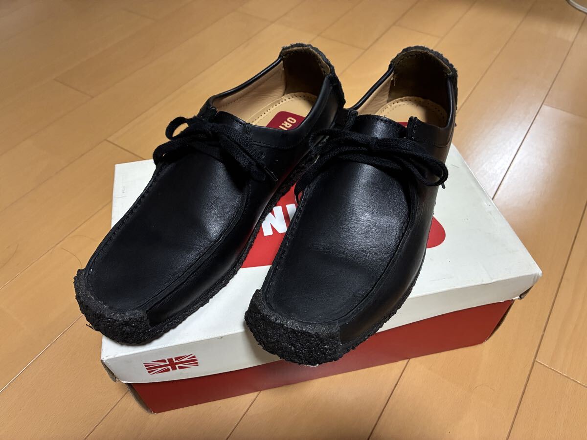 【送料無料】クラークス ナタリー ブラックスムースレザー 7 1/2 良品 CLARKS拍卖
