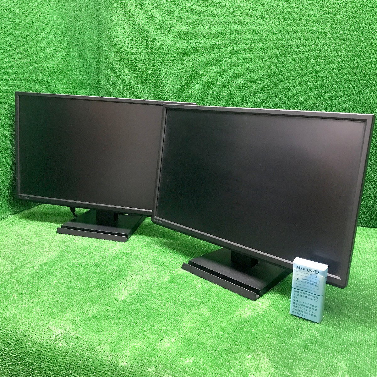 洋森i484 I・O DATA製 PCモニター 2台セット ★LCD-MF224EDB-B3/LCD-AH221EDB-B★21.5型ワイド液晶拍卖