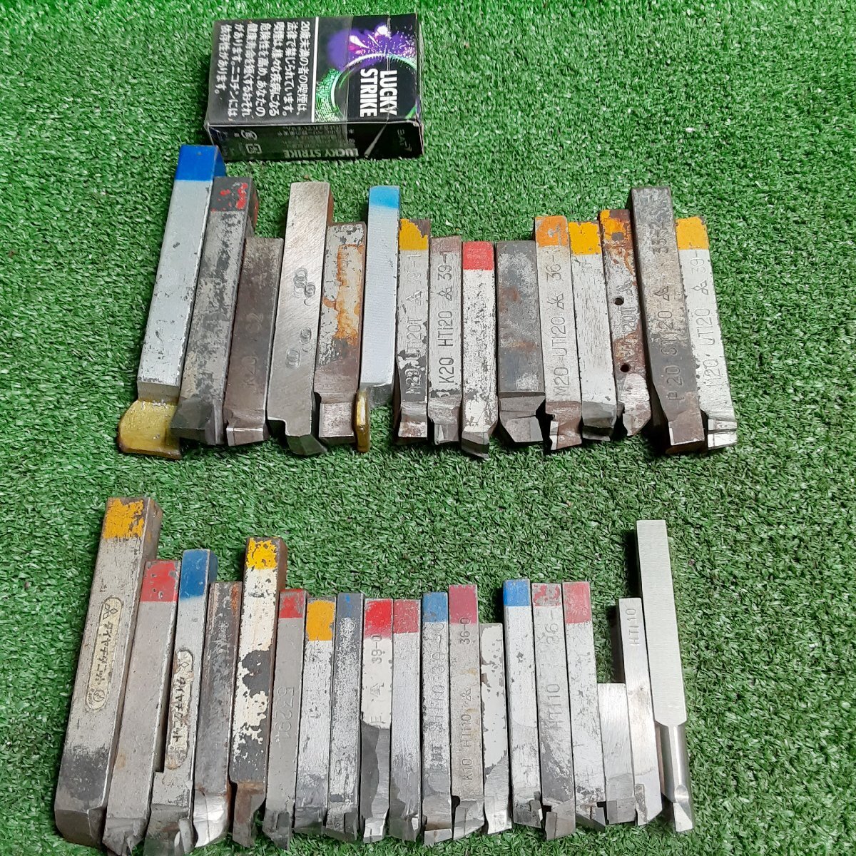 金希a419 ■ろうづけバイト 超硬バイト 超硬付刃バイト『40-2』『39-1』『36-0』『36-1』等 軸径(8~16mm) ★計34本セット拍卖