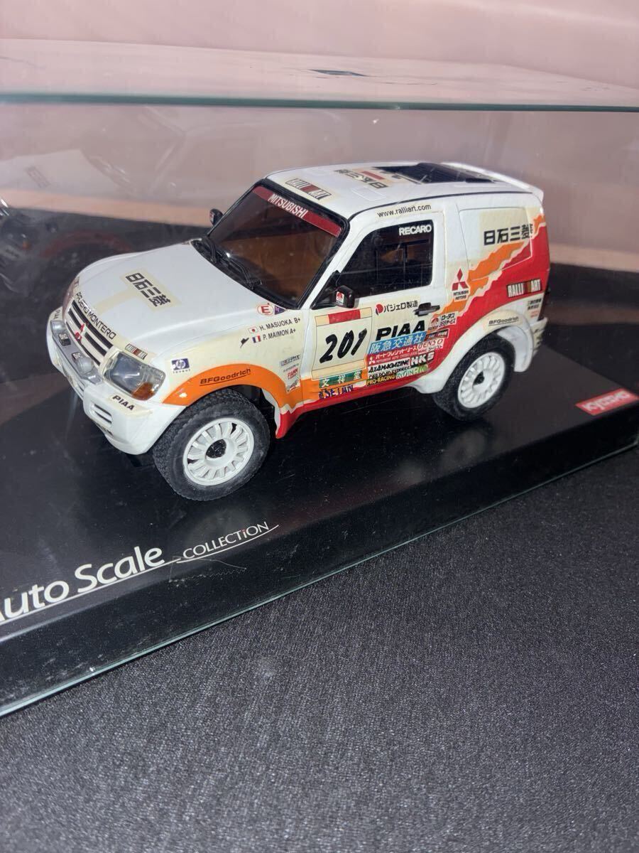 京商 ミニッツ 三菱パジェロ パリ-ダカールラリー No.201 オートスケールコレクション拍卖