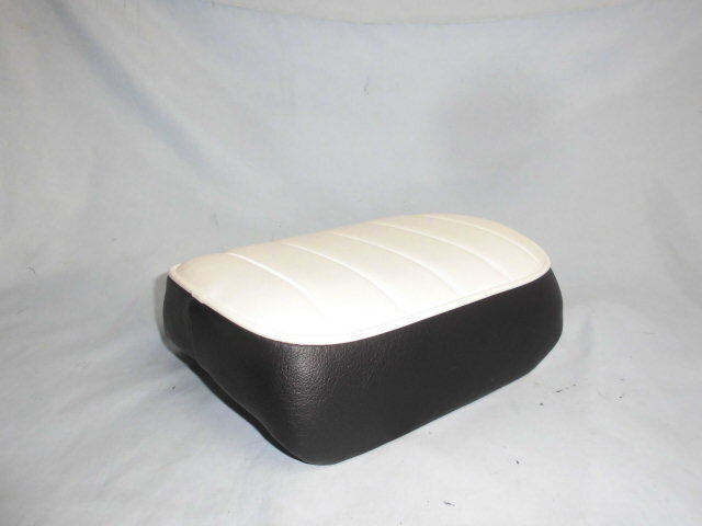 ■モトコンポ 白&黒 カスタムシート タックロール拍卖