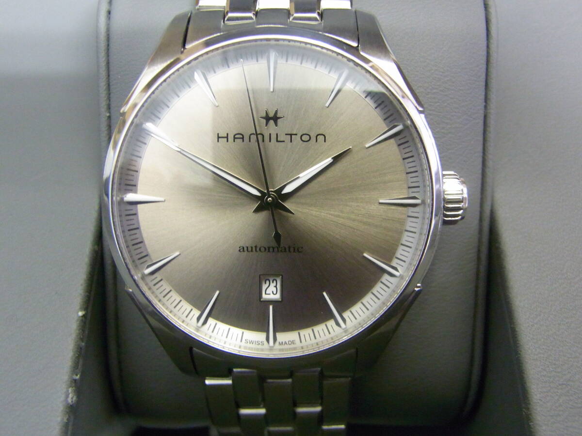 【中古品:状態「良い」】ハミルトン腕時計 自動巻き ジャズマスター HAMILTON H327450 SWISS MADE拍卖