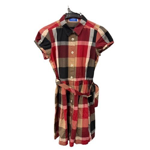 BLUE LABEL CRESTBRIDGE ブルーレーベル クレストブリッジ 半袖ワンピース チェック柄 レディース/キッズ拍卖