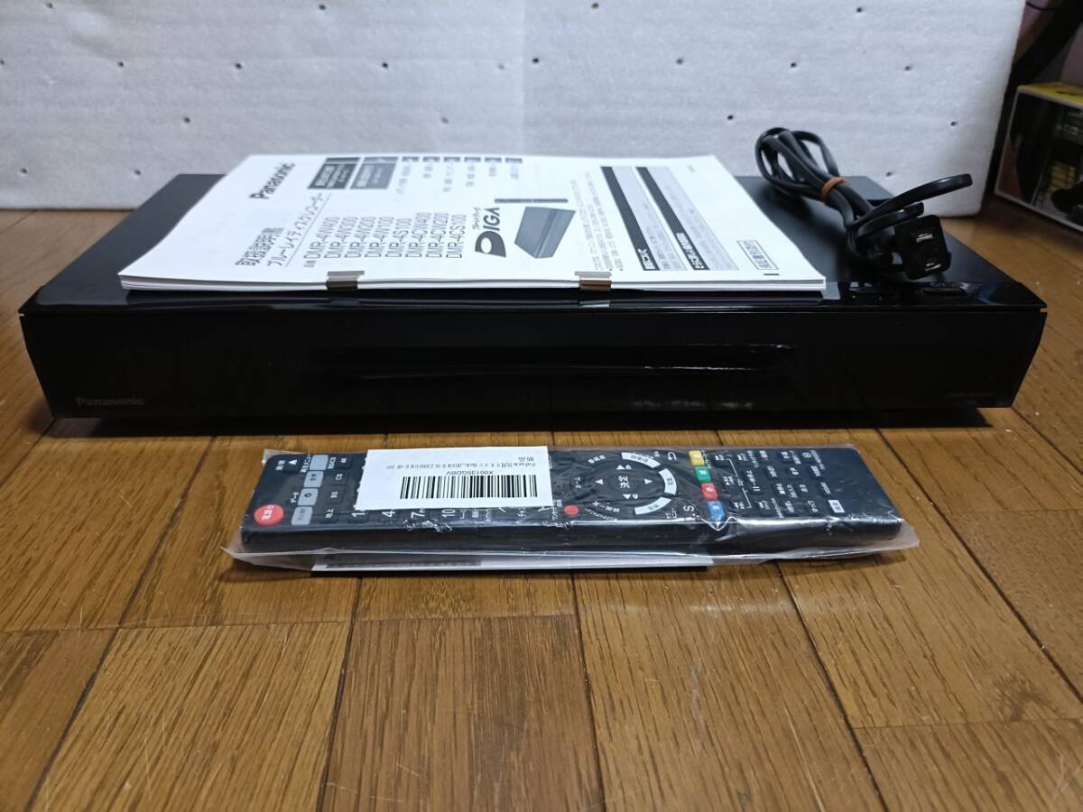★完動美品★ Panasonic 4K DIGA DMR-4W200 2TB 3チューナー 2020年製 BDレコーダー 新品リモコン 取説あり 拍卖