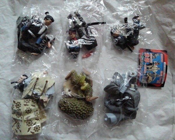 仮面の忍者 赤影 金目教篇 赤影 青影 白影 甲賀幻妖斎 金目像 千年蝦蟇 フィギュア (彩色版/全6種) コレクション フィギュア エポック 特撮拍卖