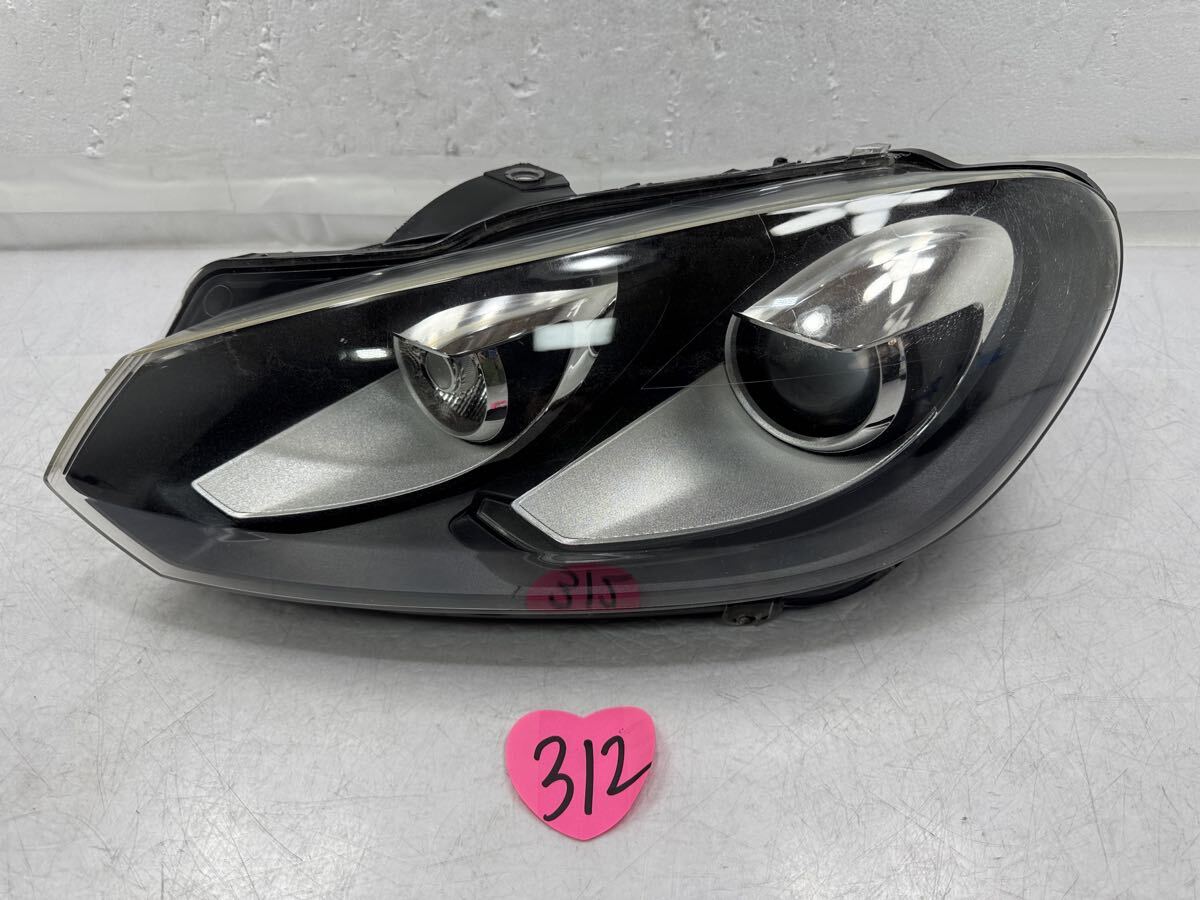 ゴルフ ヴァリアント 純正 左 ヘッドライト HID バラスト ヘッド ランプ 5K2 941 751 C (312)拍卖