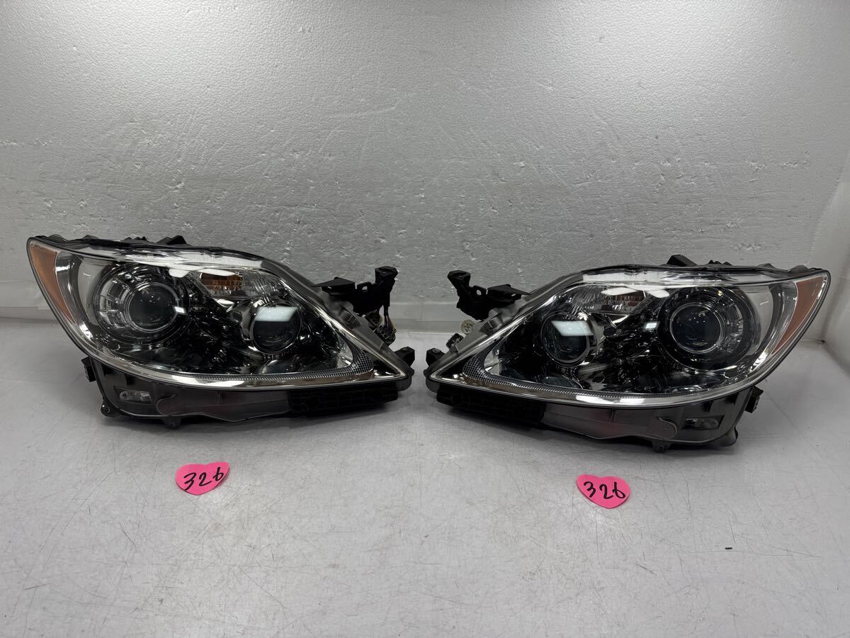 LEXUS レクサス LS460 USF40 USF41 USF45 USF46 前期 純正 HID ヘッドライト 左右セット KOITO 50-79 刻印 イ バラスト/バーナー付 (326)拍卖
