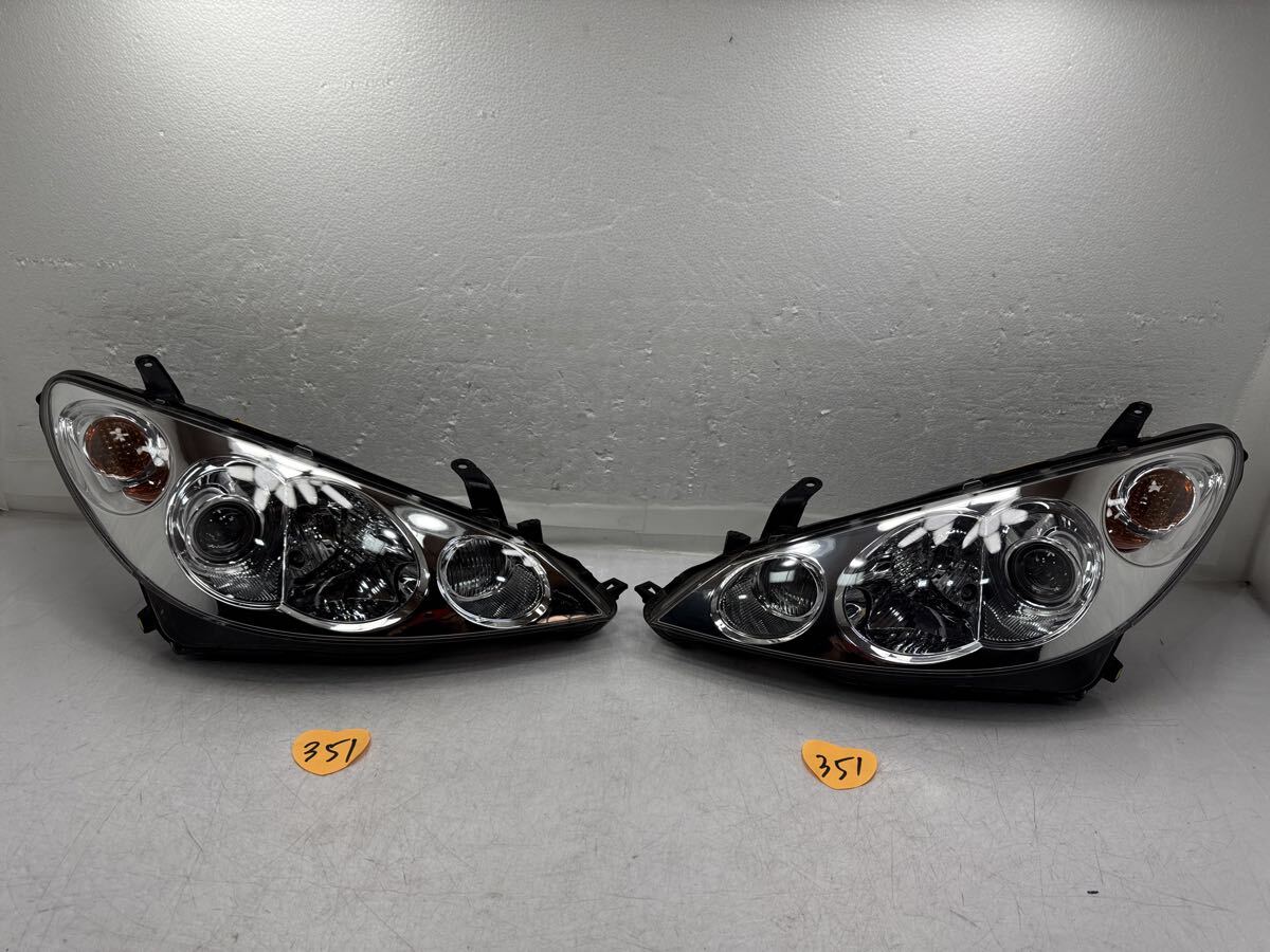 エスティマ ハイブリッド AHR10 純正 HID ヘッドライト 左/右 セット KOITO 28-146 HCHR78 打刻印10 (351)拍卖