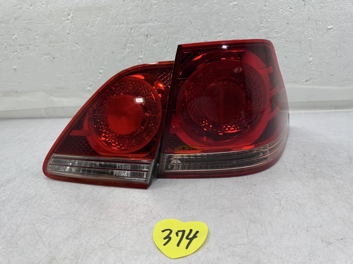 トヨタ純正 GRS180 GRS181 GRS182 クラウン アスリート LED テールランプ ライト 前期 右30-309 30-310 (374)拍卖