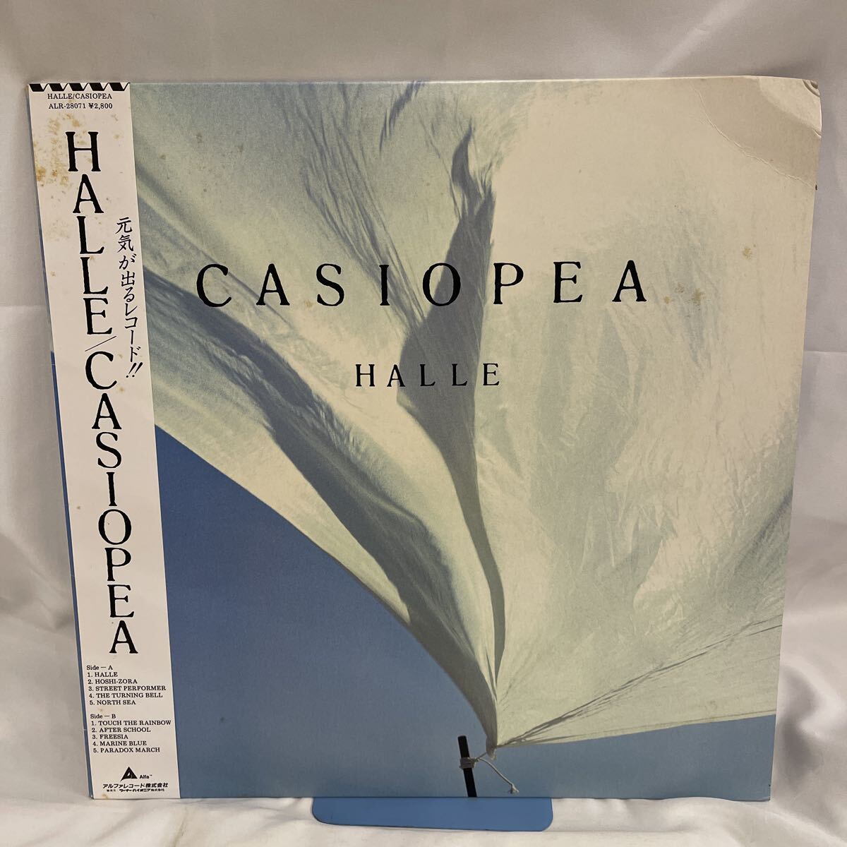 51031N 国内盤 帯付 12inch LPレコード★ Casiopea カシオペア / HALLE ★ ALR-28071拍卖