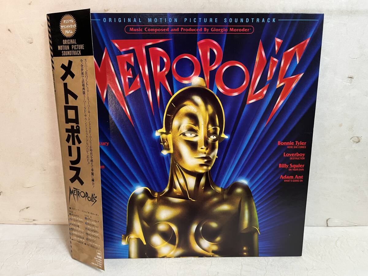 51018S 帯付12inch LP★メトロポリス/METROPOLIS/ORIGINAL MOTION PICTURE SOUNDTRACK★28AP 2910拍卖