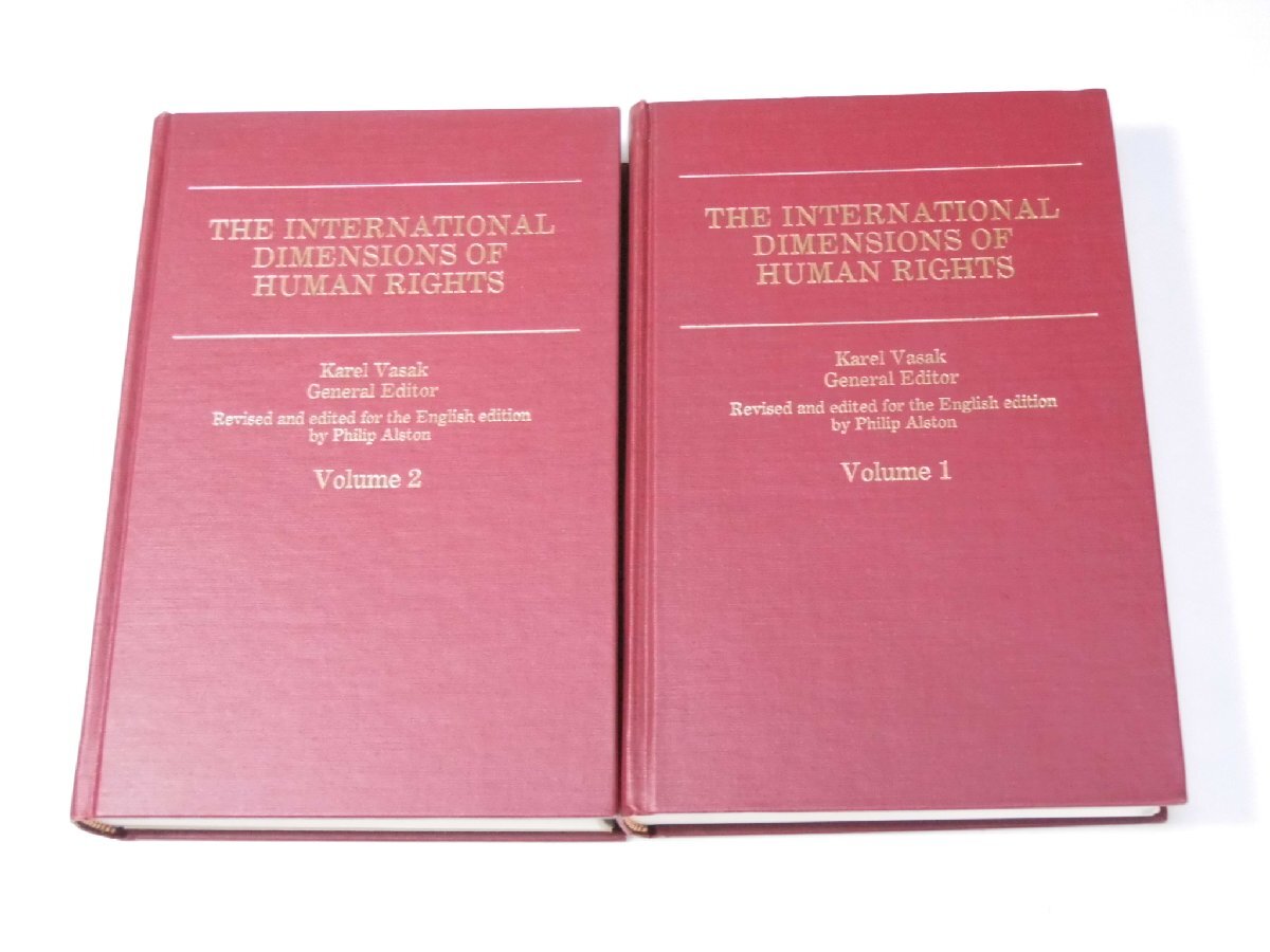 Glp_383453 The International Dimensions of Human Rights Vol.1-2 Karel Vasak (著)拍卖