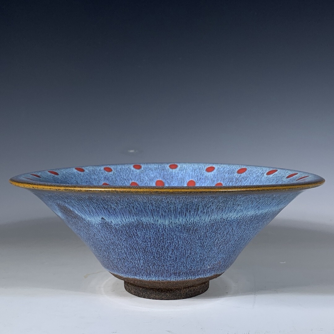 【永】宋時代 建窯 曜變彩釉盞 茶盞 古陶磁器 陶芸 皿 中国陶瓷器 唐瓷 置物擺件 古美術品 古賞物 収集 旧家蔵出 中国唐物 A725拍卖