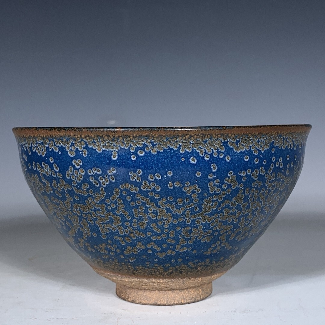 【永】宋時代 建窯 曜變天目盞 茶盞 古陶磁器 陶芸 皿 中国陶瓷器 唐瓷 置物擺件 古美術品 古賞物 収集 旧家蔵出 中国唐物 A2315拍卖