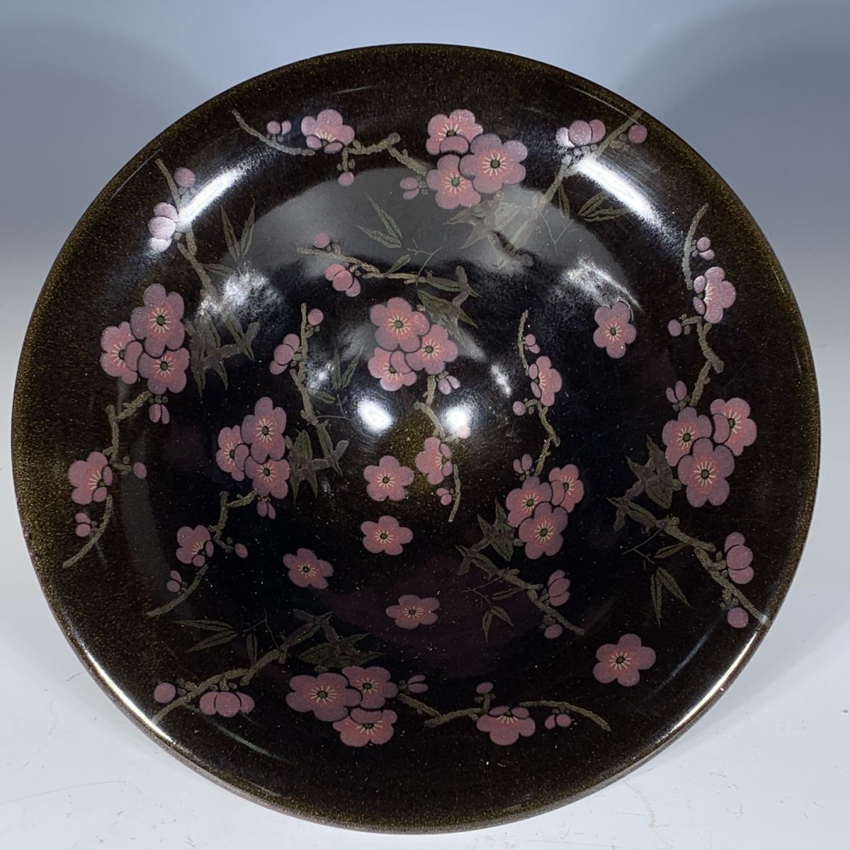 【永】宋時代 建窯 曜變梅花盞 碗盞 古陶磁器 陶芸 皿 中国陶瓷器 唐瓷 置物擺件 古美術品 古賞物 収集 旧家蔵出 中国唐物 A54拍卖